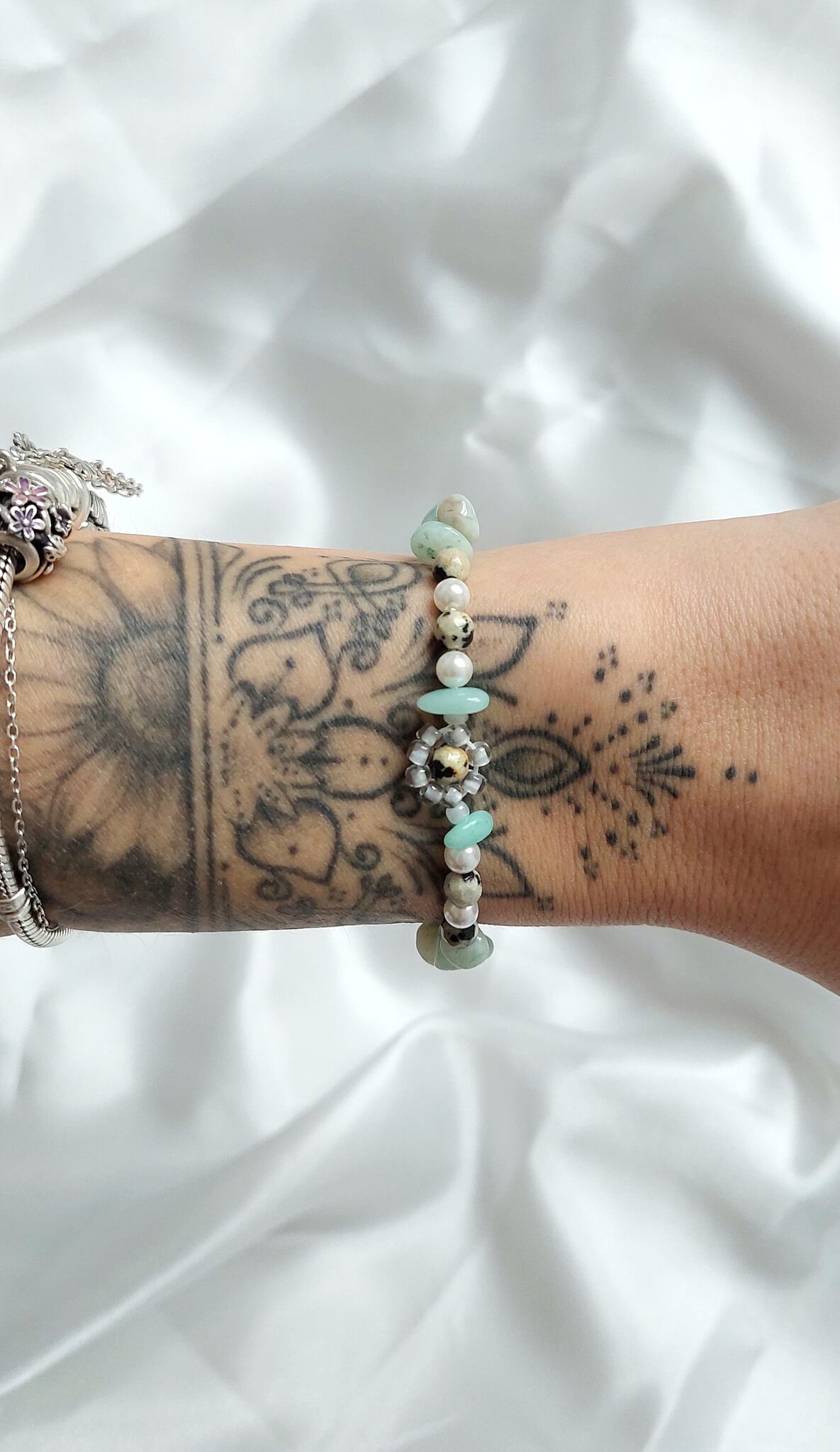 grafika bransoletki na lato, ręcznie robiona, afirmacja